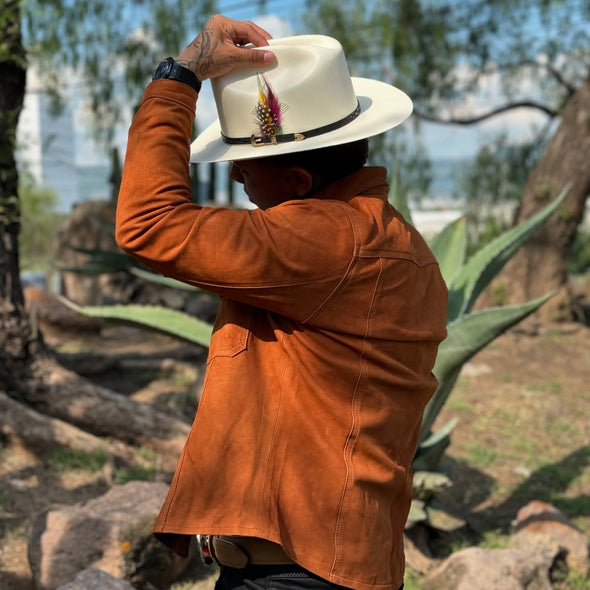 Western Cowboy Suede Jacket