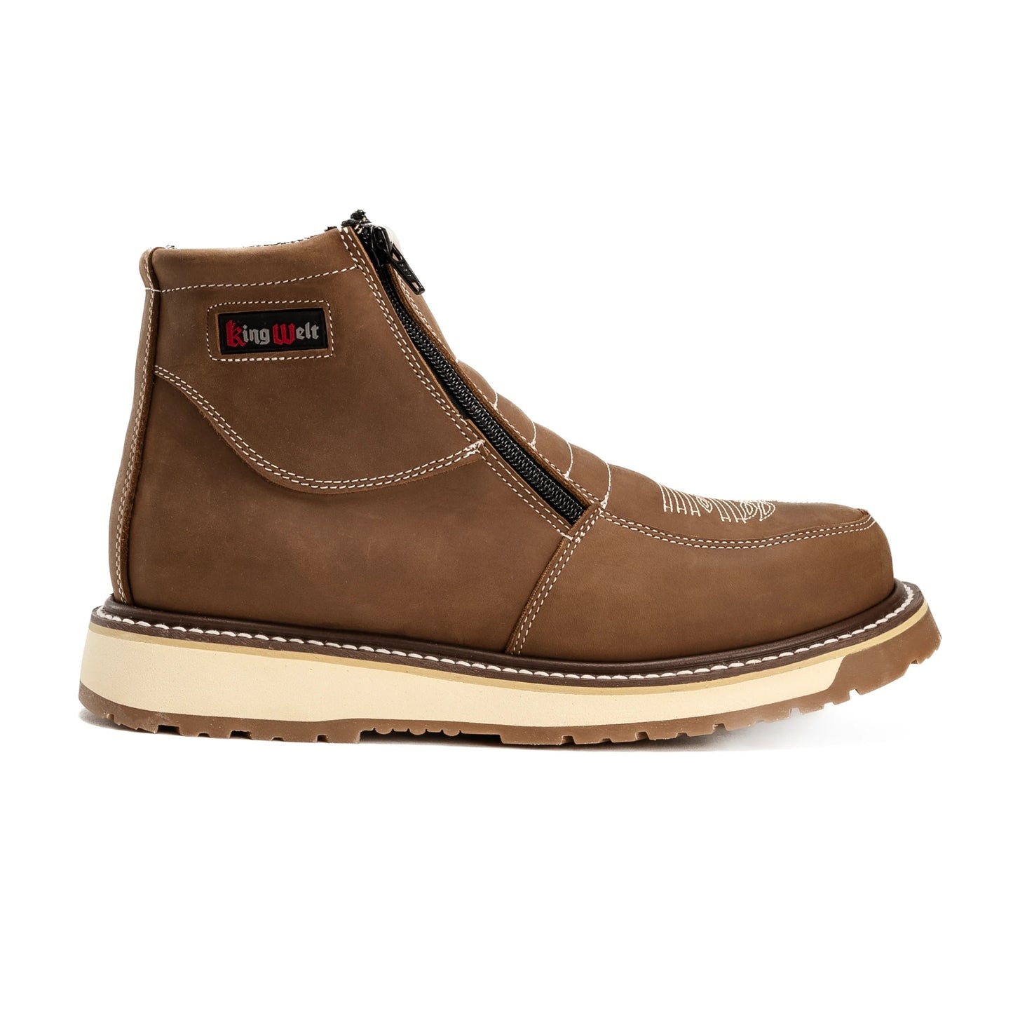 Zipper Double Density Sole Work Boots