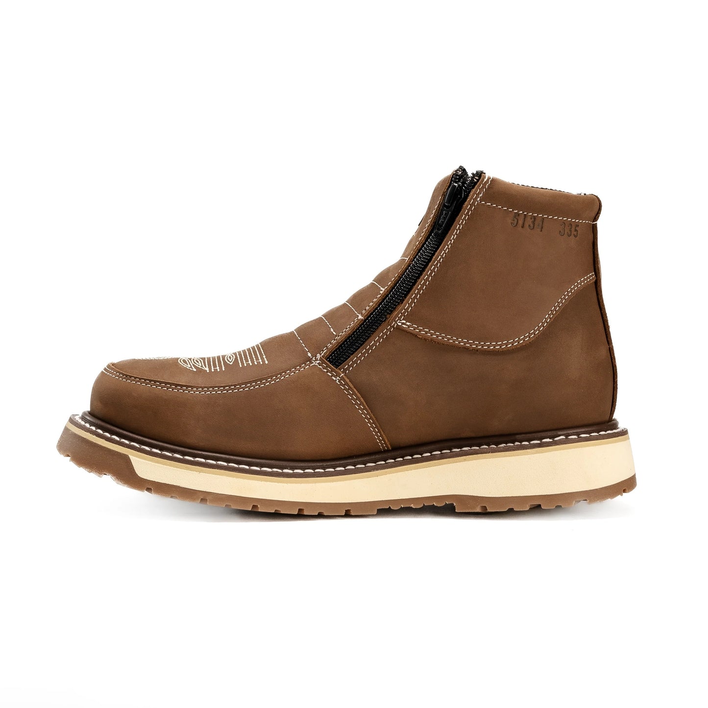 Zipper Double Density Sole Work Boots