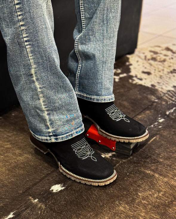 Hand-embroidered N1 Cowboy Boots