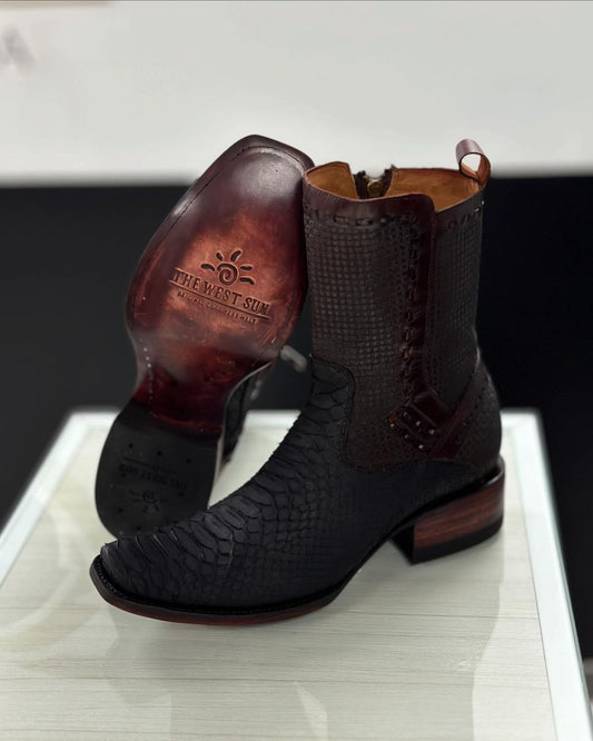 Italian Hand-stitched Python Boots(Buy 2 Free Shipping✔️)