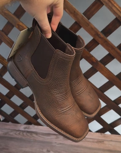 Handmade Cowhide Embroidered Boots