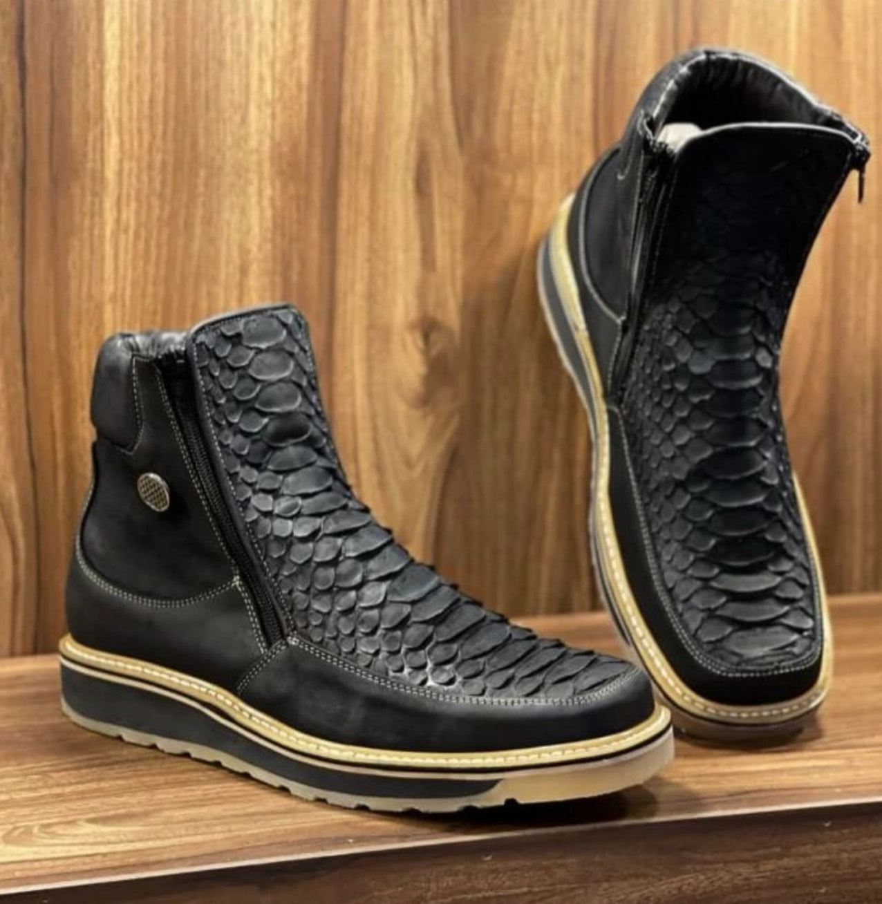 Alaska Handmade Python N1 Boots
