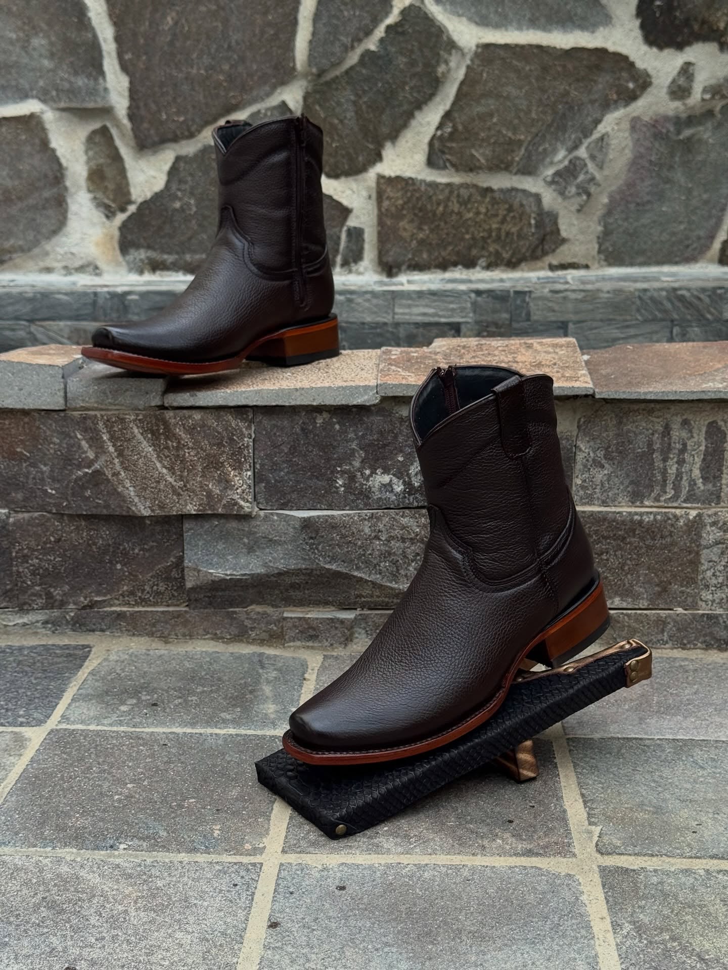 Classic Deerskin Gala Boots