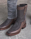 Vintage Handmade Python Cowboy Boots