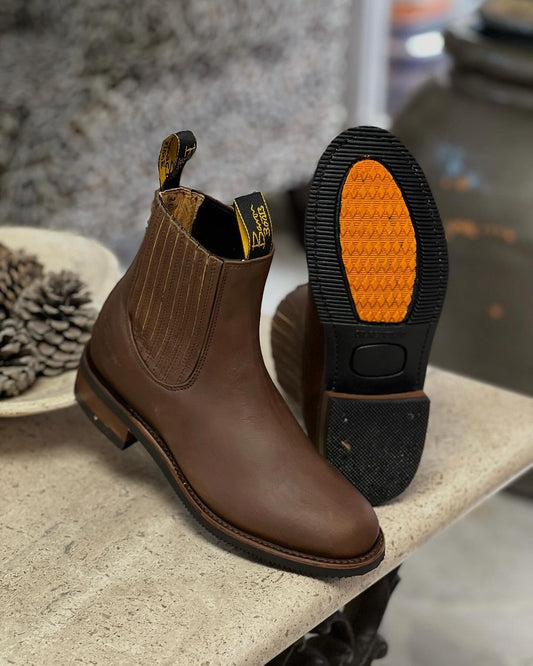 Handmade Cowhide Chelsea Boots