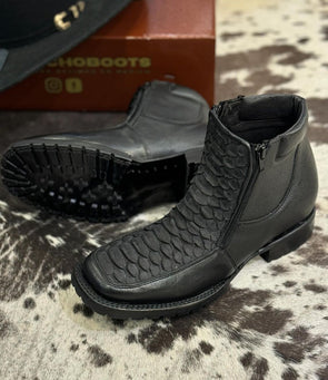Italian Handmade B1 Python Boots