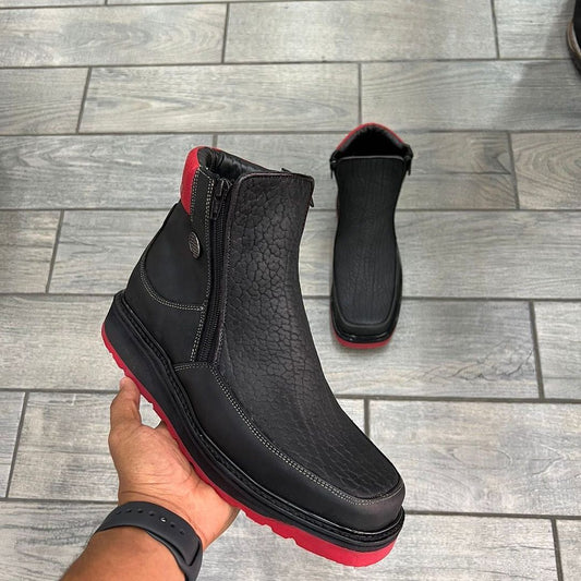 Italian Hand-textured Cowboy Boots