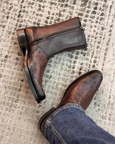 Classic Vintage Short Leather Boots