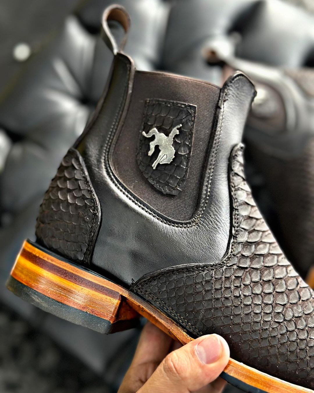 Handmade Phyton Ankle Boots(Buy 2 Free Shipping✔️)