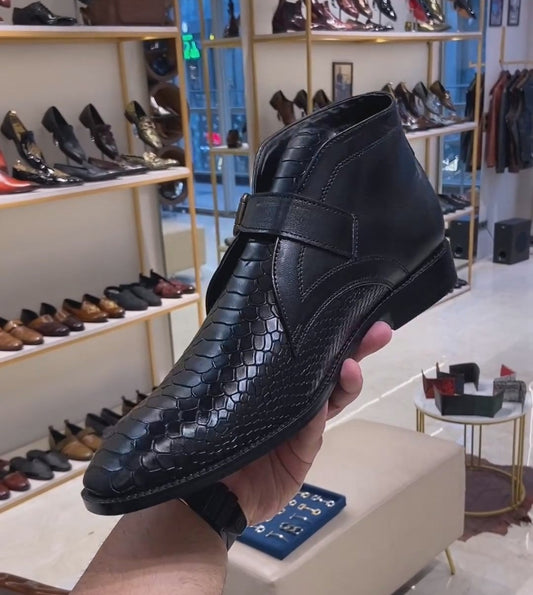 Handmade Python Boots