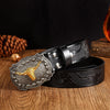 Vintage Carved Cowhide Belt