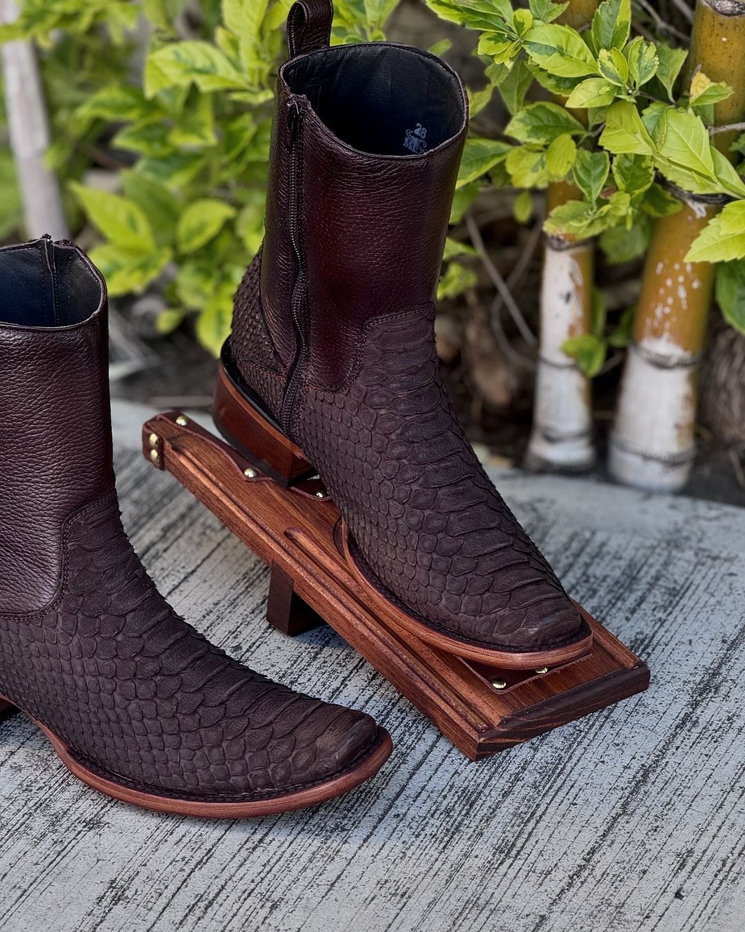 Original Handmade Python Cowboy Boots