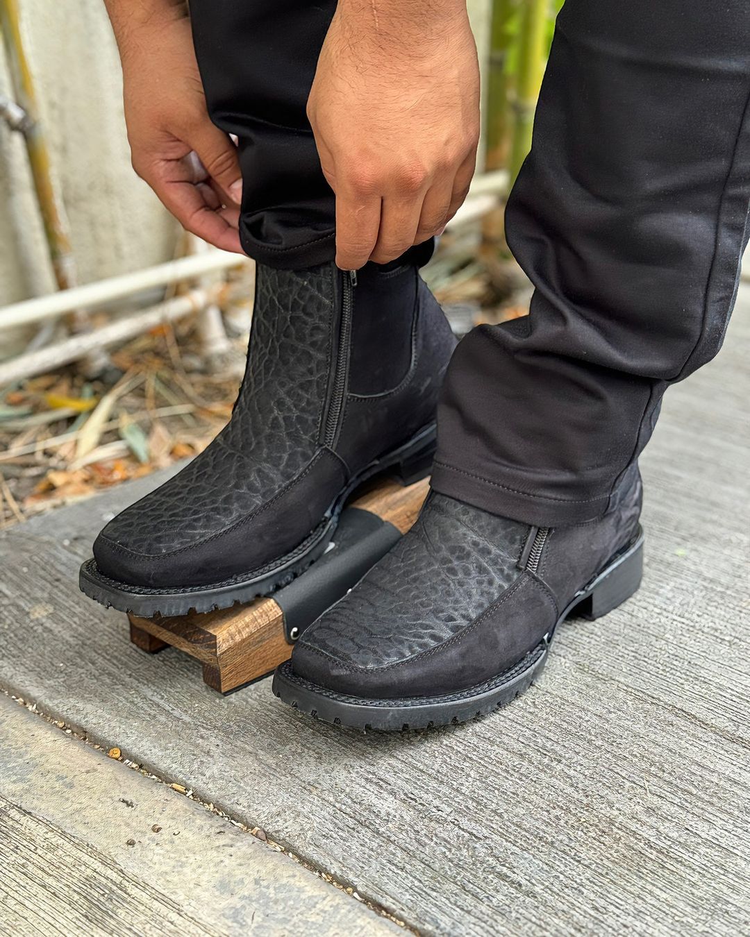 Italian Vintage Cowhide Boots