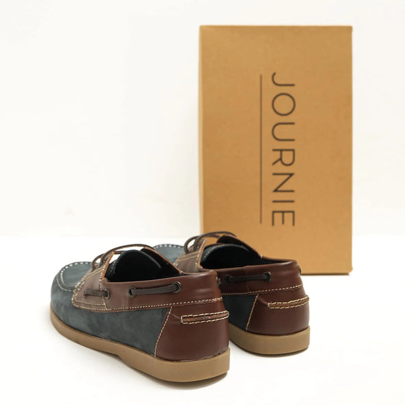 JOURNIE BOAT SHOES - OCEAN