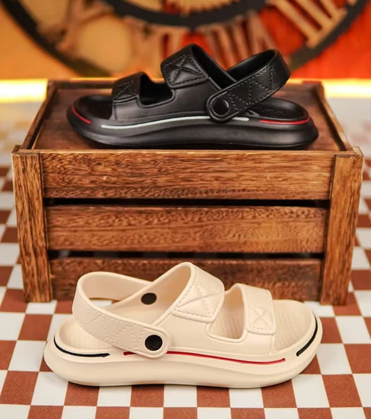 Handmade Cowhide Thick Sole Beach Shoes