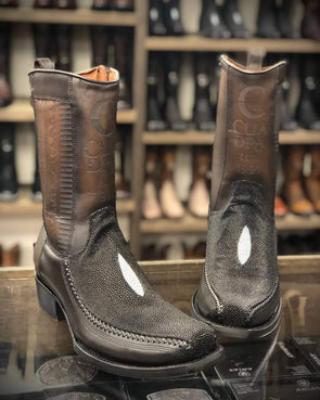Vintage Special Handmade Custom Cowhide Boots