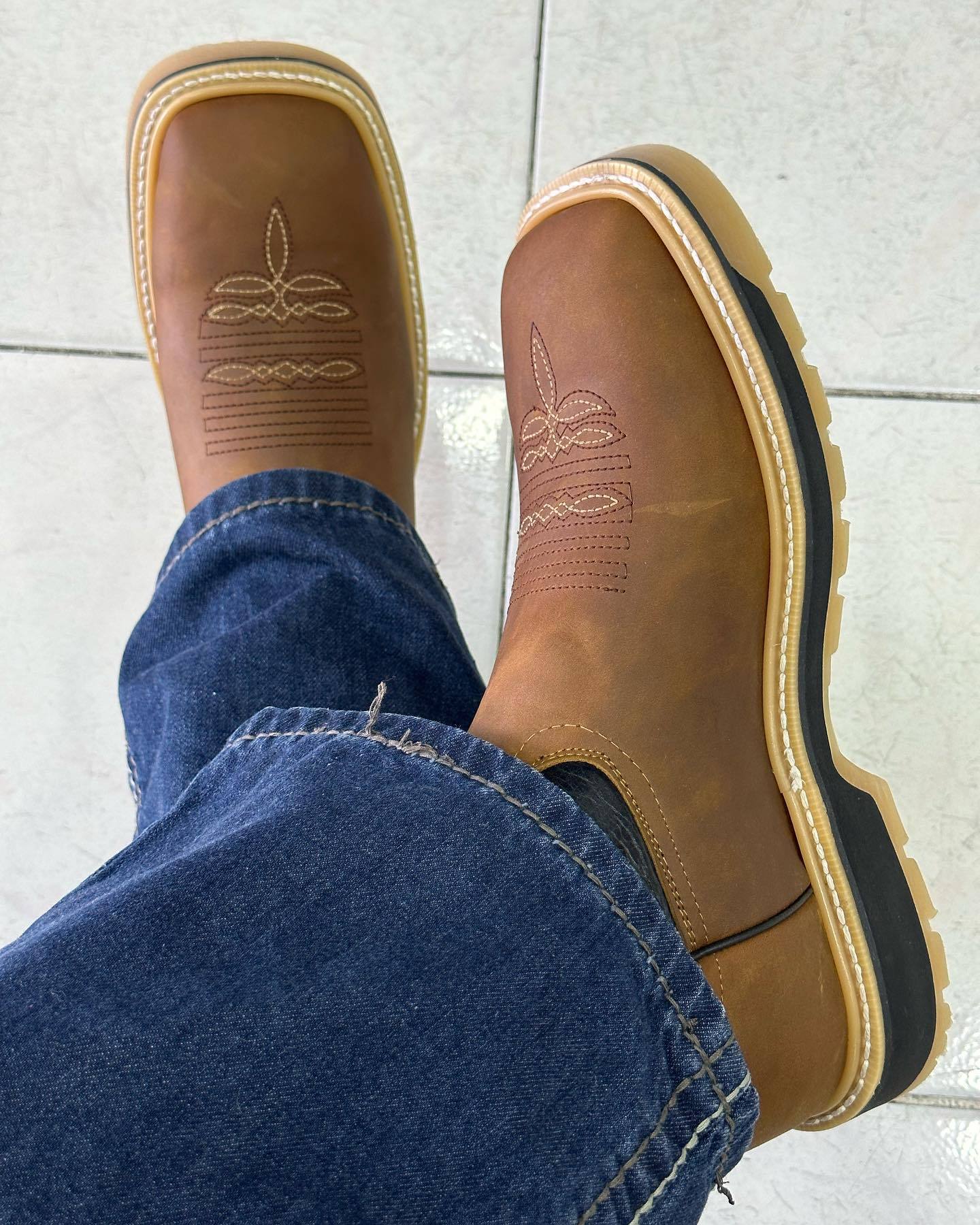 Winter Men's Fashion Naked Boots