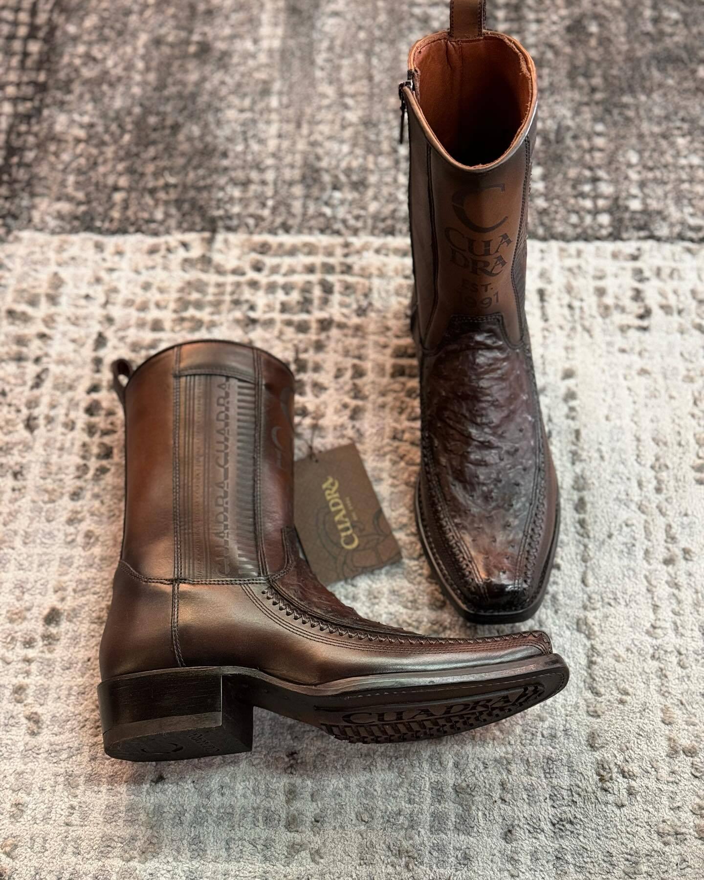 Classic Vintage Boots Square Head