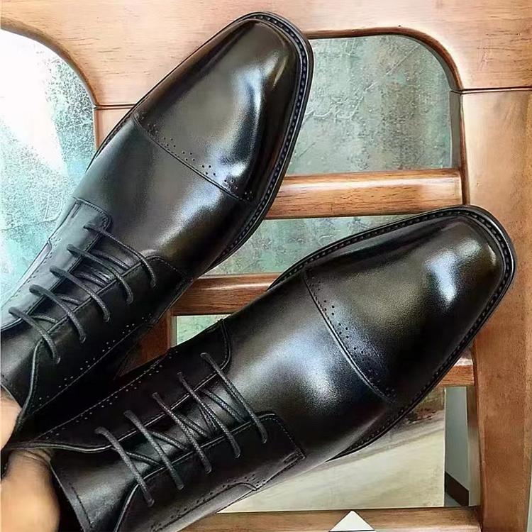 BUSINESS BRITISH RETRO MID-TOP MEN'S BOOTS