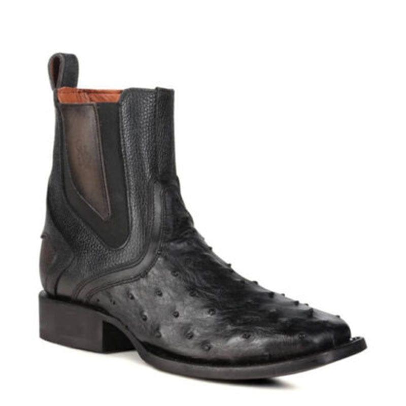 Vintage Broadhead Stripe Cowboy Chelsea Boots