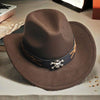 Handmade Skull Cowboy Hat