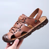 Italian Handmade Cowhide Vintage Sandals