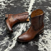 Italian Vintage Cowhide Cowboy Boots
