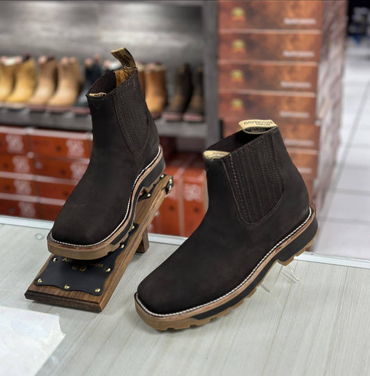 Black All Terrain Work Boots