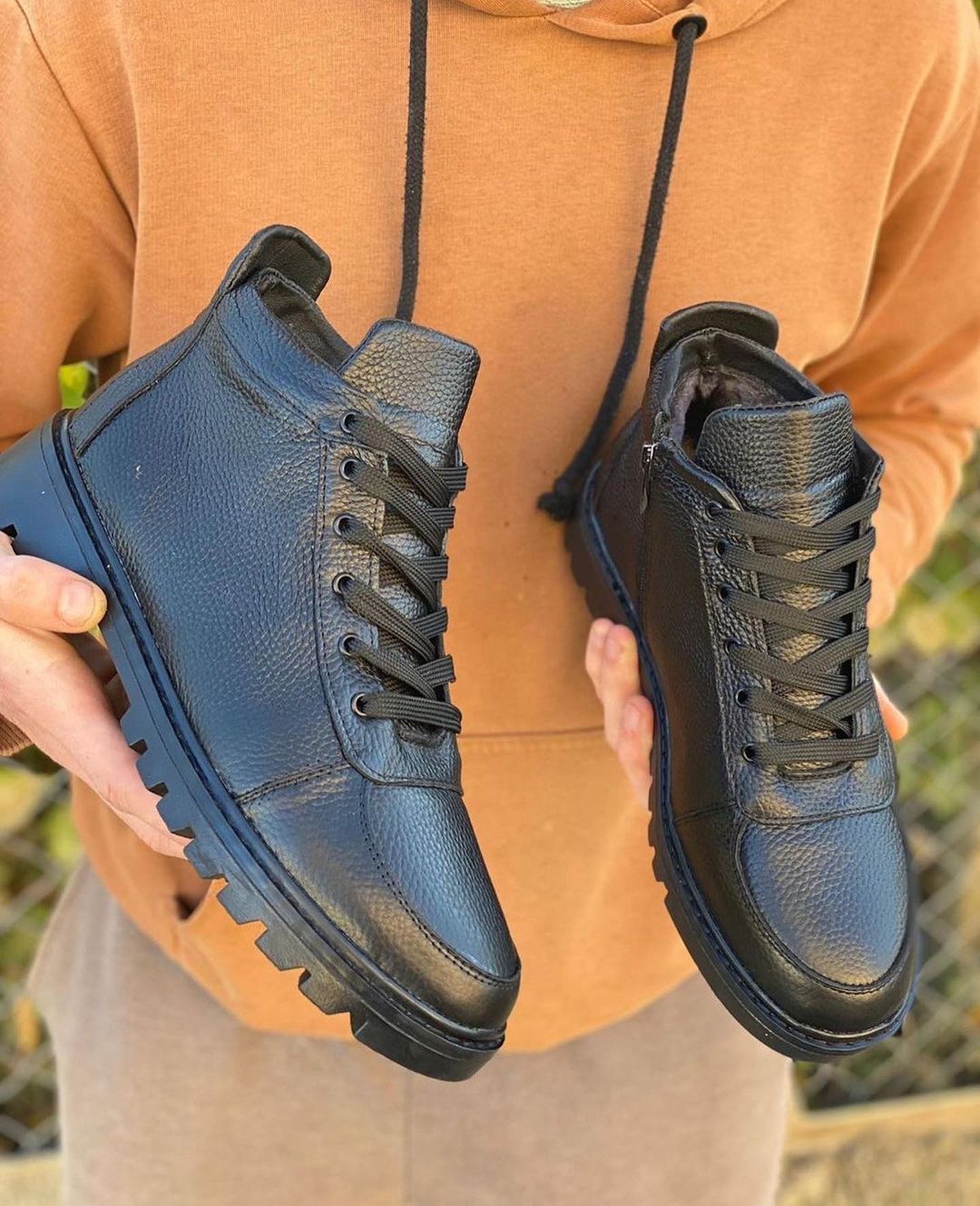 Men's Cowhide Casual Shoes