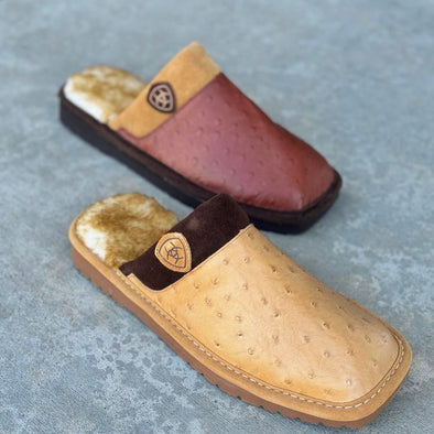 Handmade Cowhide Slippers