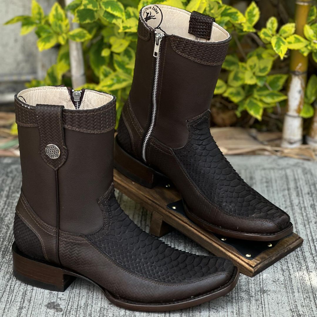 ⏰ Last Day Promotion $13 Off-Handmade Python Vintage Boots(Buy 2 Free Shipping✔️)