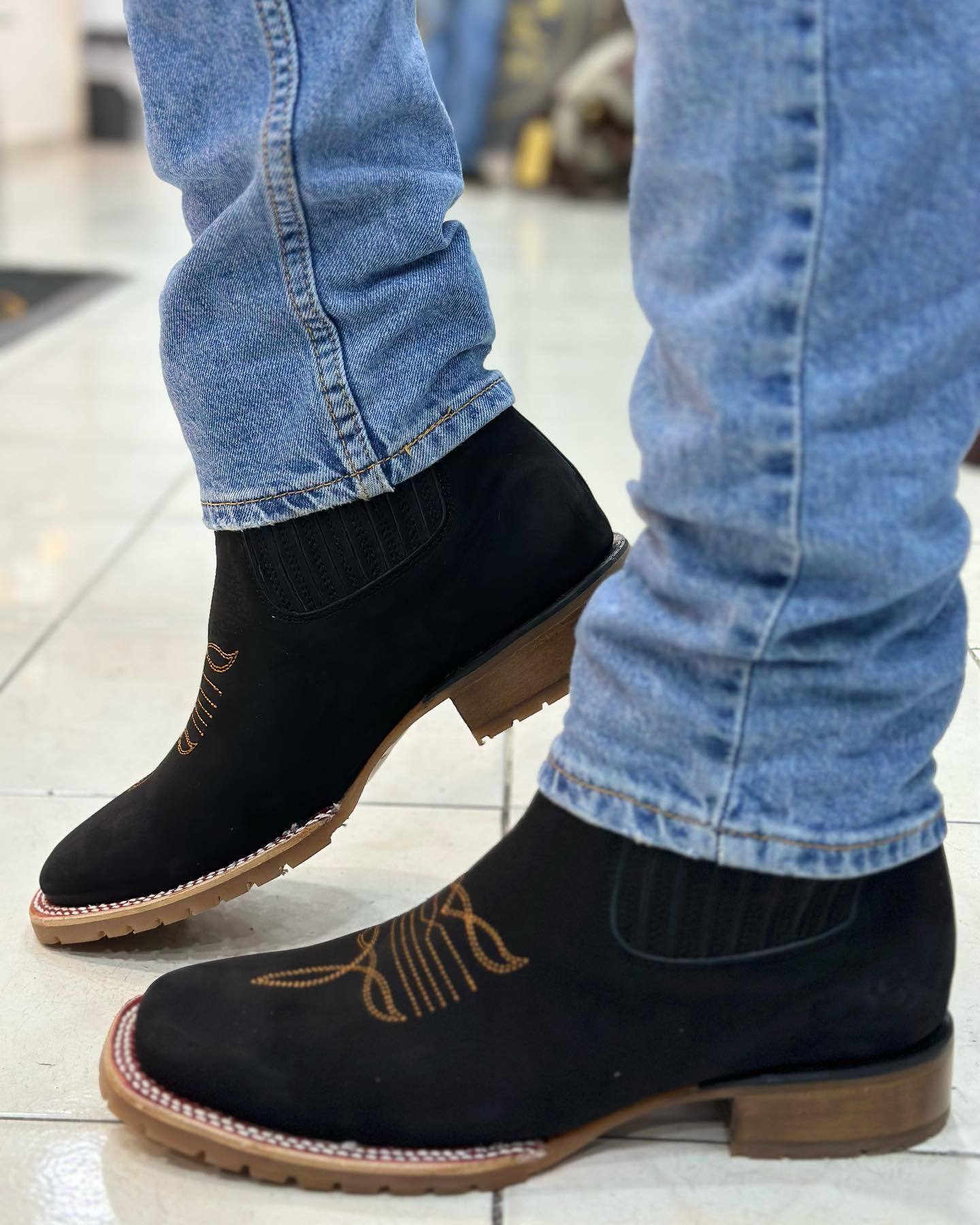 Winter Men's Fashion Naked Boots