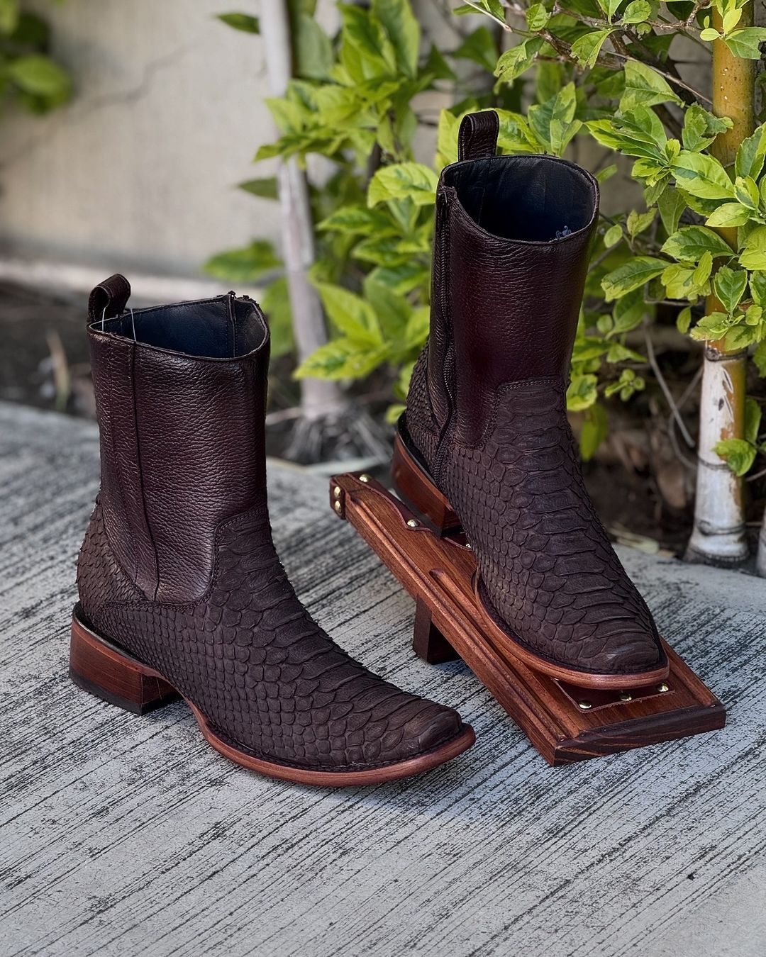 Original Handmade Python Cowboy Boots