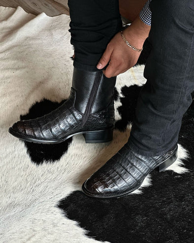 Vintage Crocodile Almeida Boots