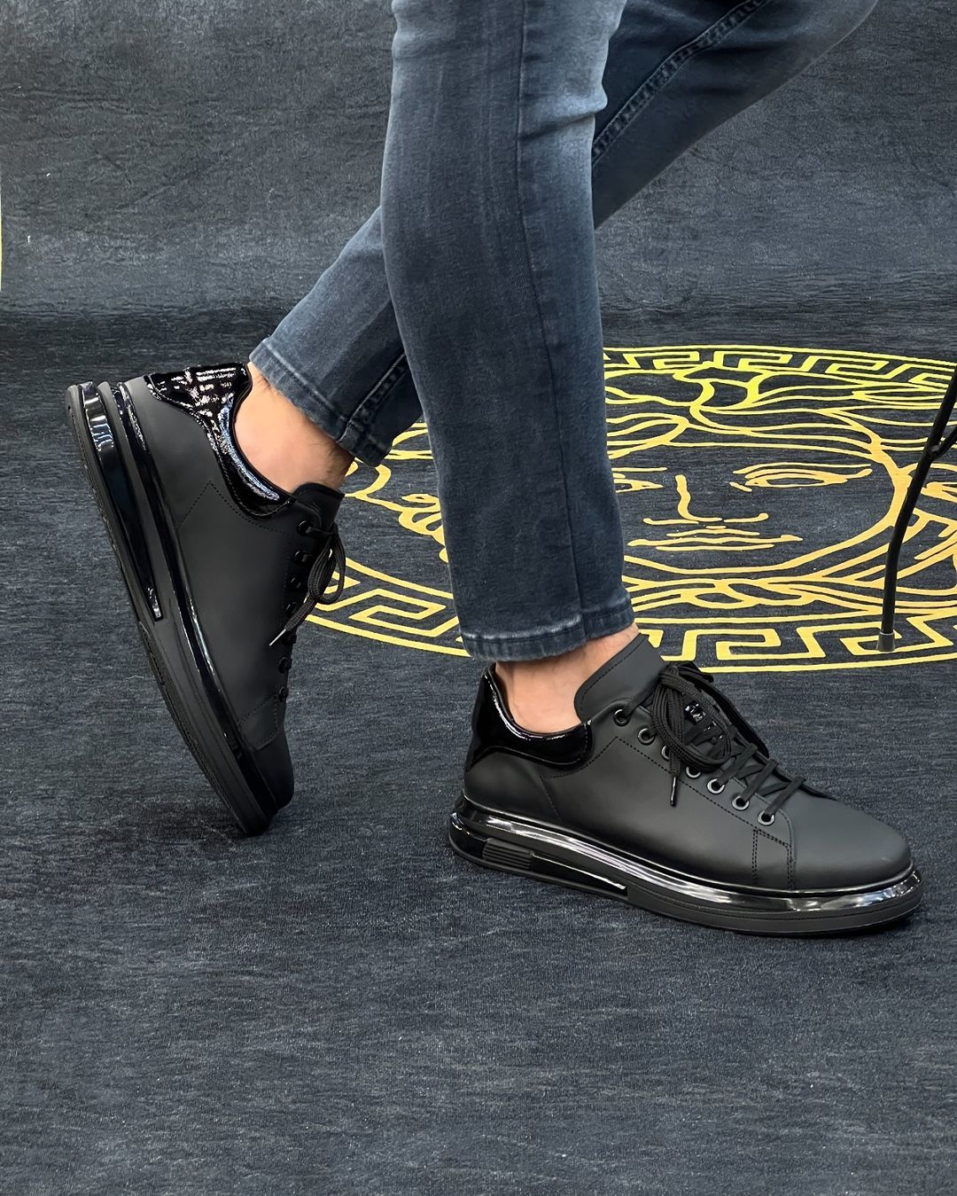 Handmade Solid Color Leather Casual Shoes