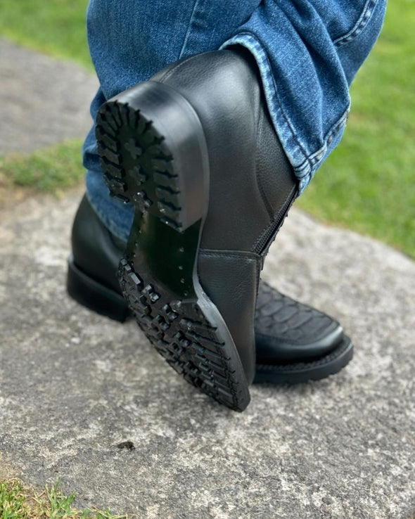 Italian Handmade B1 Python Boots