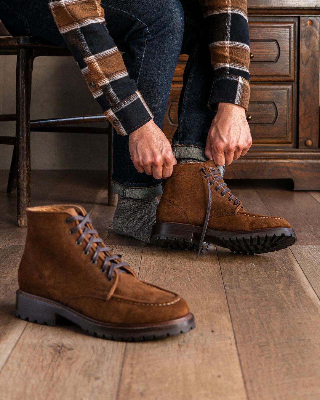 2024 Men's suede boots