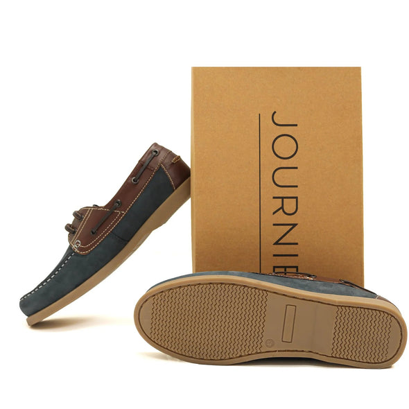 JOURNIE BOAT SHOES - OCEAN