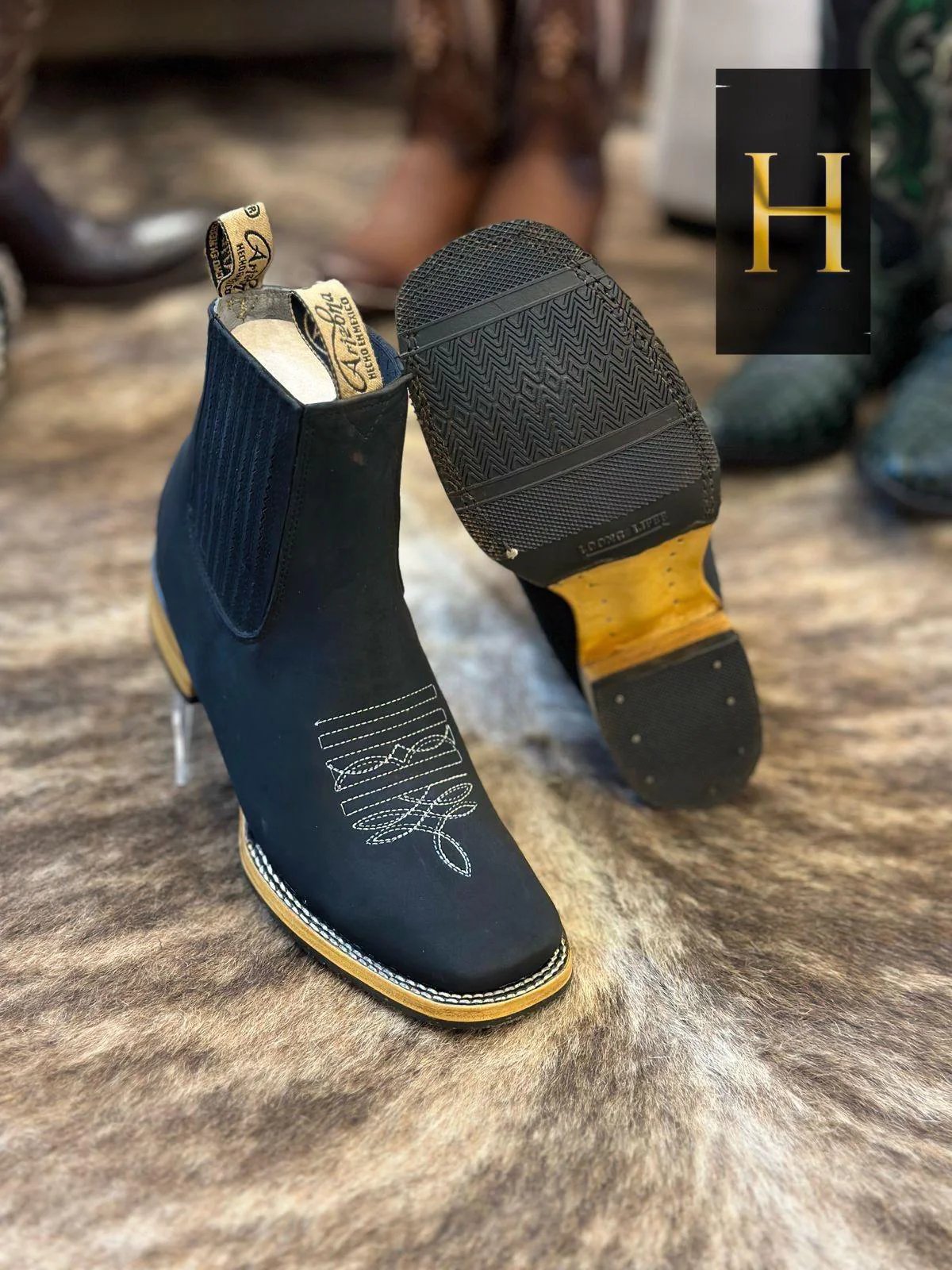 Winter Men's Fashion Naked Boots