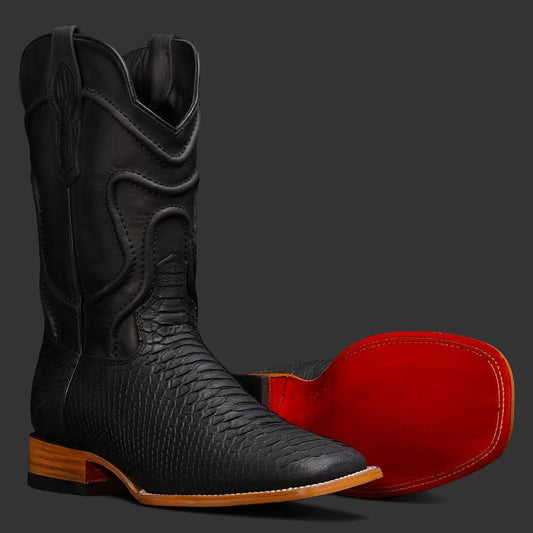Matte Vintage Handmade Snakeskin Boots(Buy 2 Free Shipping✔️)