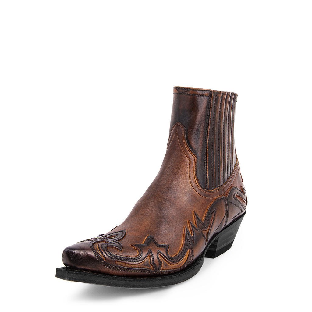 Pointed Toe High Heel Western Cowboy Boots