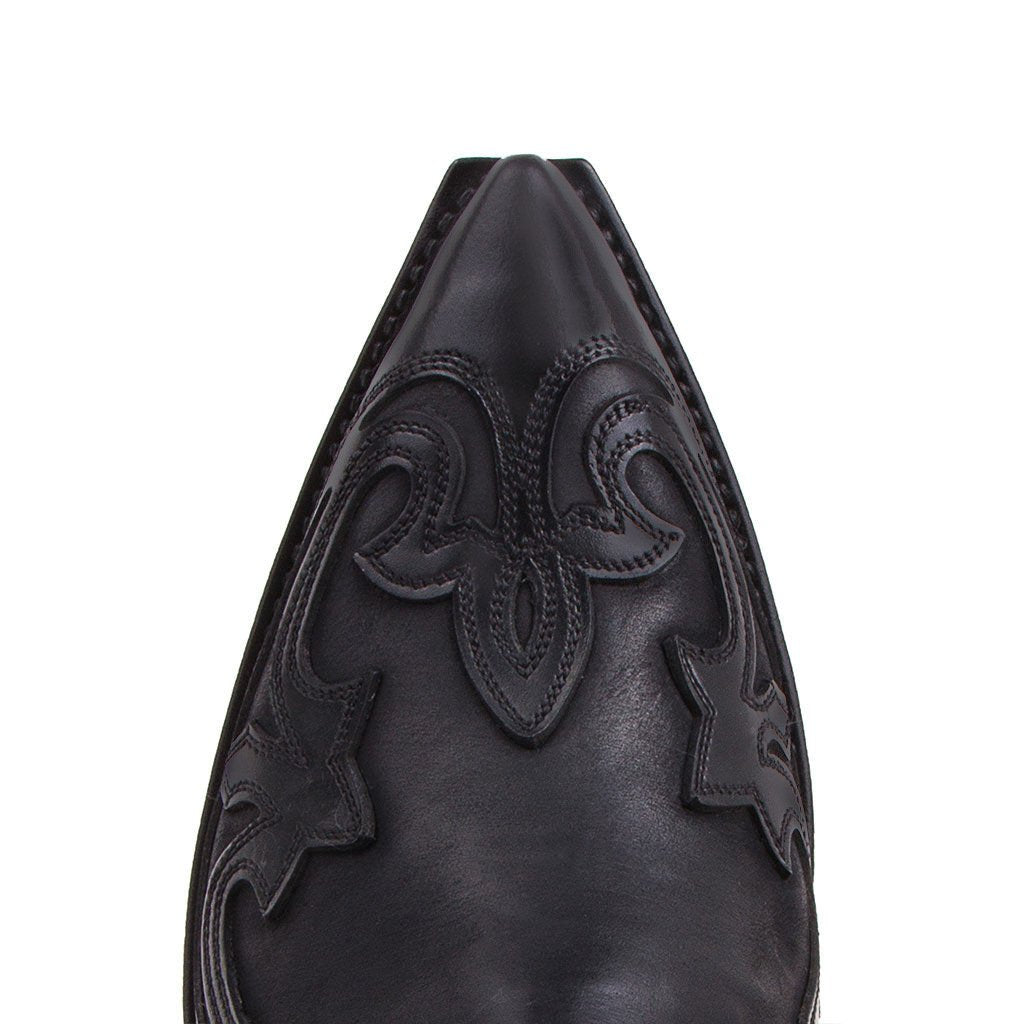 Pointed Toe High Heel Western Cowboy Boots
