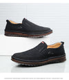 Soft-soled versatile men's casual leather shoes