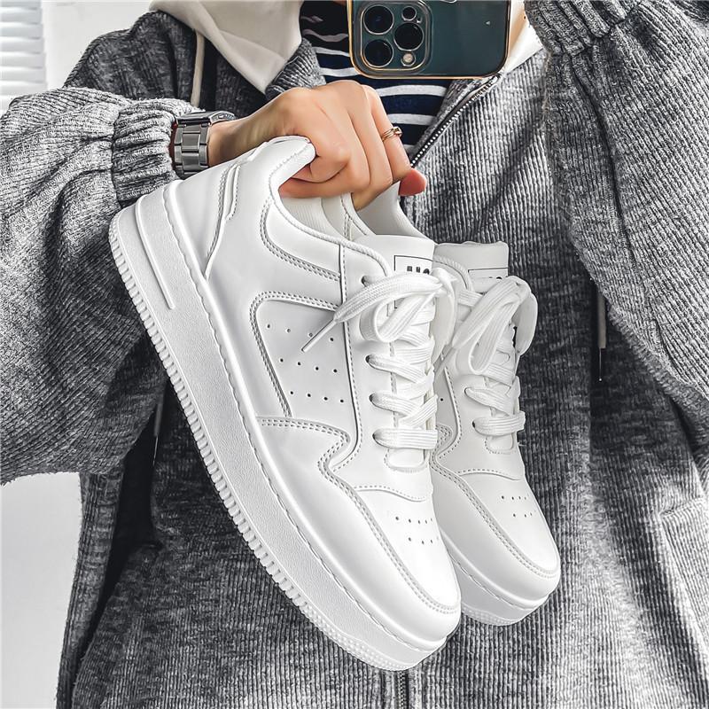 Winter solid color casual shoes
