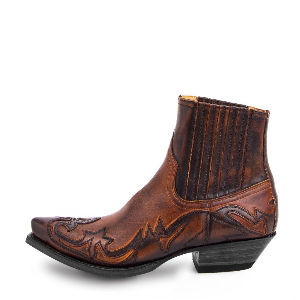 Pointed Toe High Heel Western Cowboy Boots