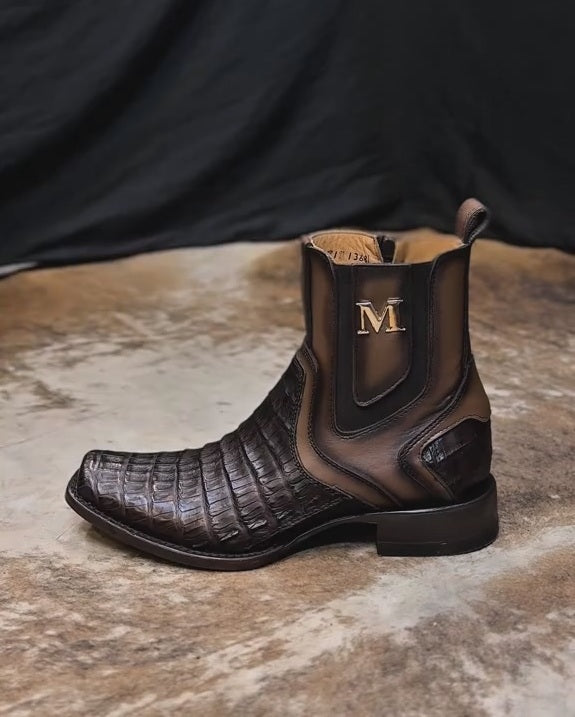 Crocodile Patchwork Cowboy Boots(Buy 2 Free Shipping✔️)