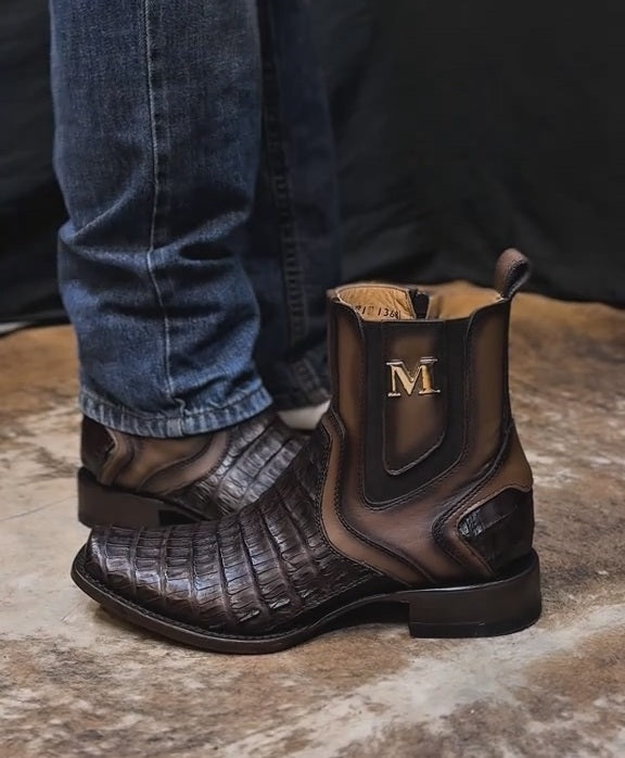 Crocodile Patchwork Cowboy Boots(Buy 2 Free Shipping✔️)