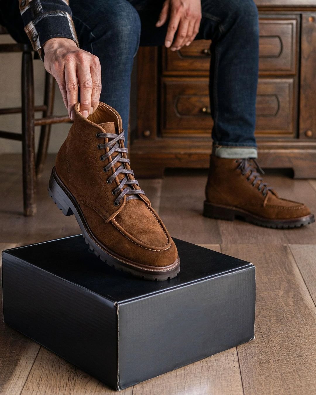 2024 Men's suede boots