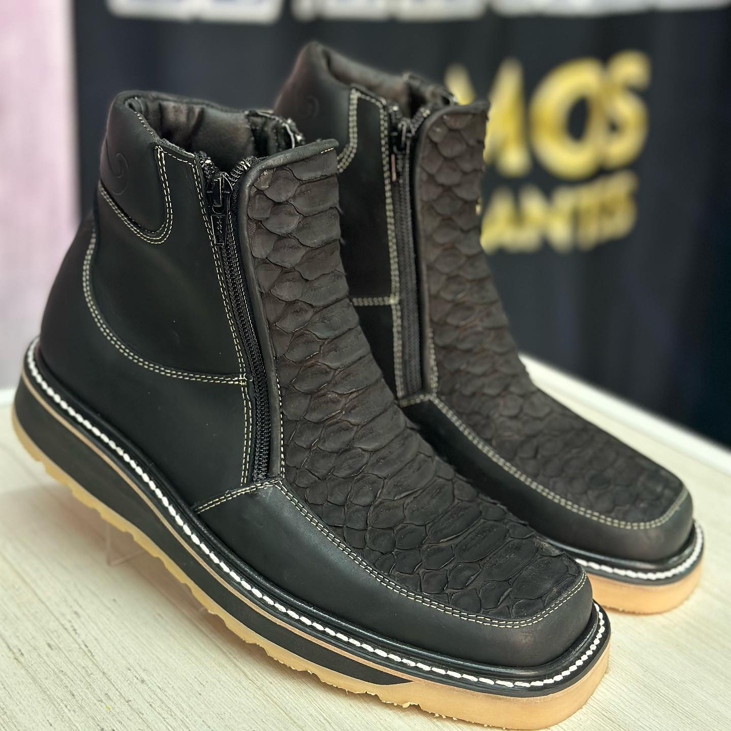 Alaska Handmade Python N1 Boots